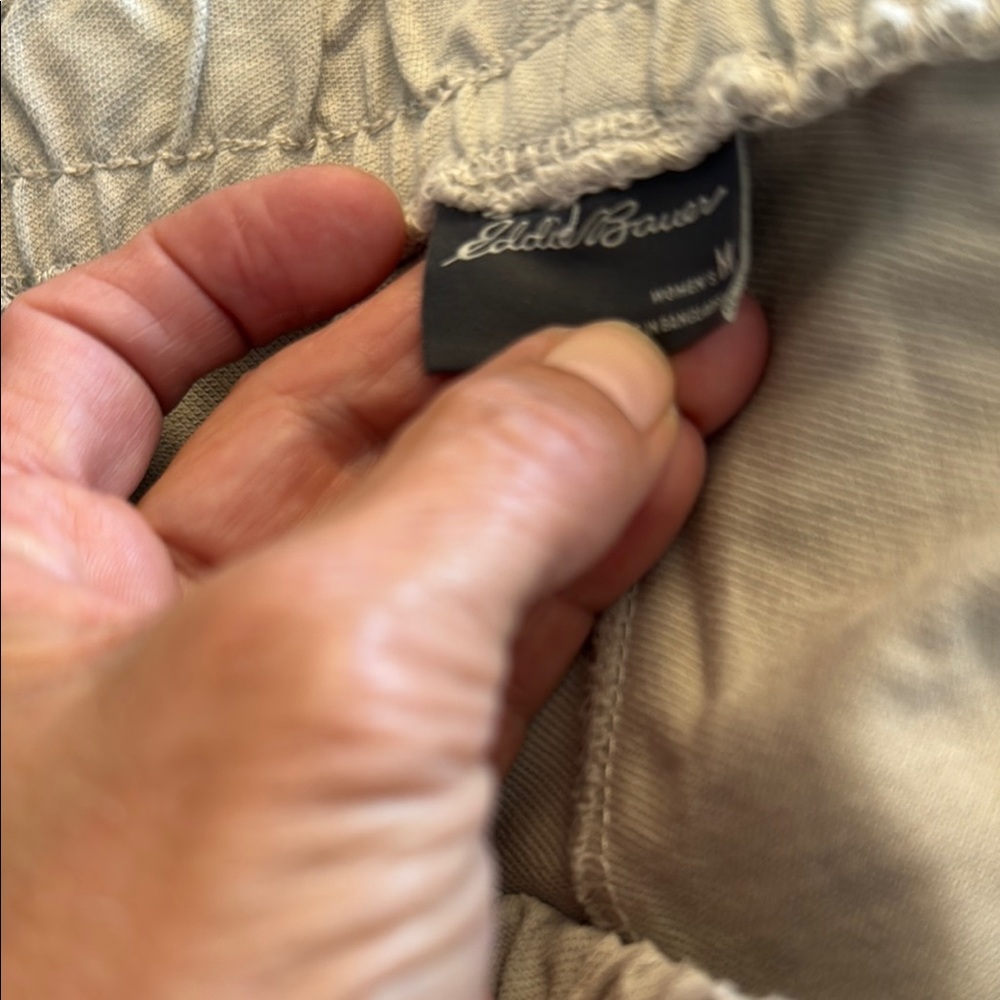Eddie Bauer Gray Sweatpants with Elastic Waistband - Picture 4 of 4